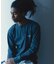 Essentials タイトフィット L/S ヘンリーネック ピグメントTシャツ