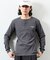 Essentials タイトフィット L/S ヘンリーネック ピグメントTシャツ