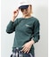Essentials タイトフィット L/S ヘンリーネック ピグメントTシャツ