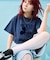 【MICKEY MOUSE】フロッキーTシャツ