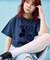 【MICKEY MOUSE】フロッキーTシャツ