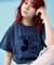 【MICKEY MOUSE】フロッキーTシャツ