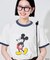 【MICKEY MOUSE】 リンガーTシャツ