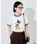 【MICKEY MOUSE】 リンガーTシャツ