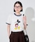 【MICKEY MOUSE】 リンガーTシャツ