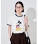 【MICKEY MOUSE】 リンガーTシャツ