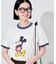 【MICKEY MOUSE】 リンガーTシャツ