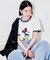 【MICKEY MOUSE】 リンガーTシャツ
