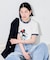 【MICKEY MOUSE】 リンガーTシャツ