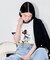 【MICKEY MOUSE】 リンガーTシャツ