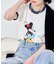 【MICKEY MOUSE】 リンガーTシャツ