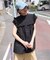 スクエアスタンド フリルブラウス