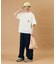 tombonia/トムボニア バックプリント クルーネックTシャツ/キャンパスライフ