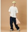 tombonia/トムボニア バックプリント クルーネックTシャツ/キャンパスライフ