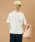 tombonia/トムボニア バックプリント クルーネックTシャツ/キャンパスライフ