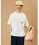 tombonia/トムボニア バックプリント クルーネックTシャツ/キャンパスライフ