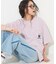 tombonia/トムボニア バックプリント クルーネックTシャツ/キャンパスライフ