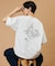 tombonia/トムボニア バックプリント クルーネック ポケットTシャツ/スケートボーイ