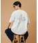 tombonia/トムボニア バックプリント クルーネック ポケットTシャツ/スケートボーイ