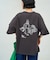 tombonia/トムボニア バックプリント クルーネック ポケットTシャツ/スケートボーイ
