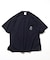 tombonia/トムボニア バックプリント クルーネック ポケットTシャツ/スケートボーイ