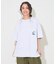 tombonia/トムボニア バックプリント クルーネック ポケットTシャツ/ニューライフ