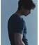 Essentials タイトフィット S/S ヘンリーネック ワッフル ピグメントTシャツ