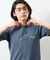 Essentials タイトフィット S/S ヘンリーネック ワッフル ピグメントTシャツ