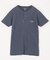 Essentials タイトフィット S/S ヘンリーネック ワッフル ピグメントTシャツ
