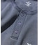 Essentials タイトフィット S/S ヘンリーネック ワッフル ピグメントTシャツ