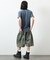 Essentials タイトフィット S/S ヘンリーネック ワッフル ピグメントTシャツ