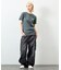 Essentials タイトフィット S/S ヘンリーネック ワッフル ピグメントTシャツ