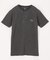 Essentials タイトフィット S/S ヘンリーネック ワッフル ピグメントTシャツ