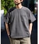 HEAVY WEIGHT/ヘビーウェイト ピグメント ショートスリーブ クルーネック ポケットTシャツ/10.5オンス