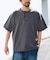 HEAVY WEIGHT/ヘビーウェイト ピグメント ショートスリーブ ヘンリーネック Tシャツ/10.5オンス