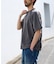 HEAVY WEIGHT/ヘビーウェイト ピグメント ショートスリーブ ヘンリーネック Tシャツ/10.5オンス