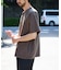 HEAVY WEIGHT/ヘビーウェイト ピグメント ショートスリーブ ヘンリーネック Tシャツ/10.5オンス