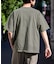 HEAVY WEIGHT/ヘビーウェイト ピグメント ショートスリーブ ヘンリーネック Tシャツ/10.5オンス