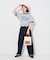 SPORTS PRINT RINGER T-SHIRT
