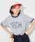 SPORTS PRINT RINGER T-SHIRT