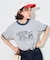 SPORTS PRINT RINGER T-SHIRT
