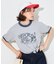 SPORTS PRINT RINGER T-SHIRT