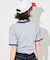 SPORTS PRINT RINGER T-SHIRT