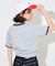 SPORTS PRINT RINGER T-SHIRT
