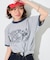 SPORTS PRINT RINGER T-SHIRT
