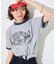 SPORTS PRINT RINGER T-SHIRT