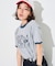 SPORTS PRINT RINGER T-SHIRT