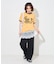 SPORTS PRINT RINGER T-SHIRT