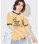 SPORTS PRINT RINGER T-SHIRT