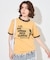 SPORTS PRINT RINGER T-SHIRT